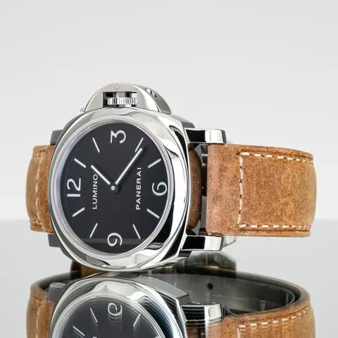 Panerai Luminor Base PAM 00112 44mm Stainless steel Black 2