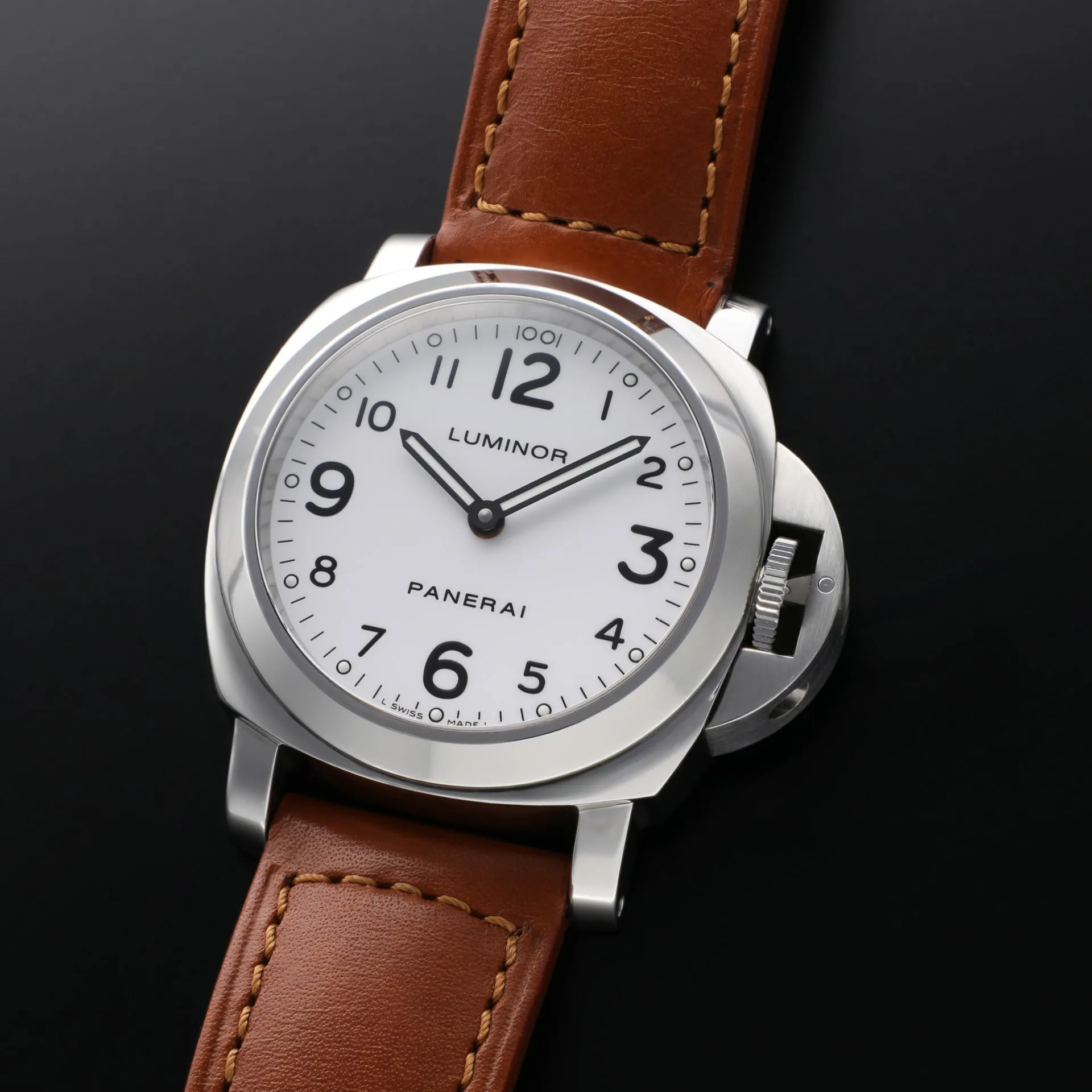 Panerai Luminor PAM 00114 44mm Stainless steel White 1