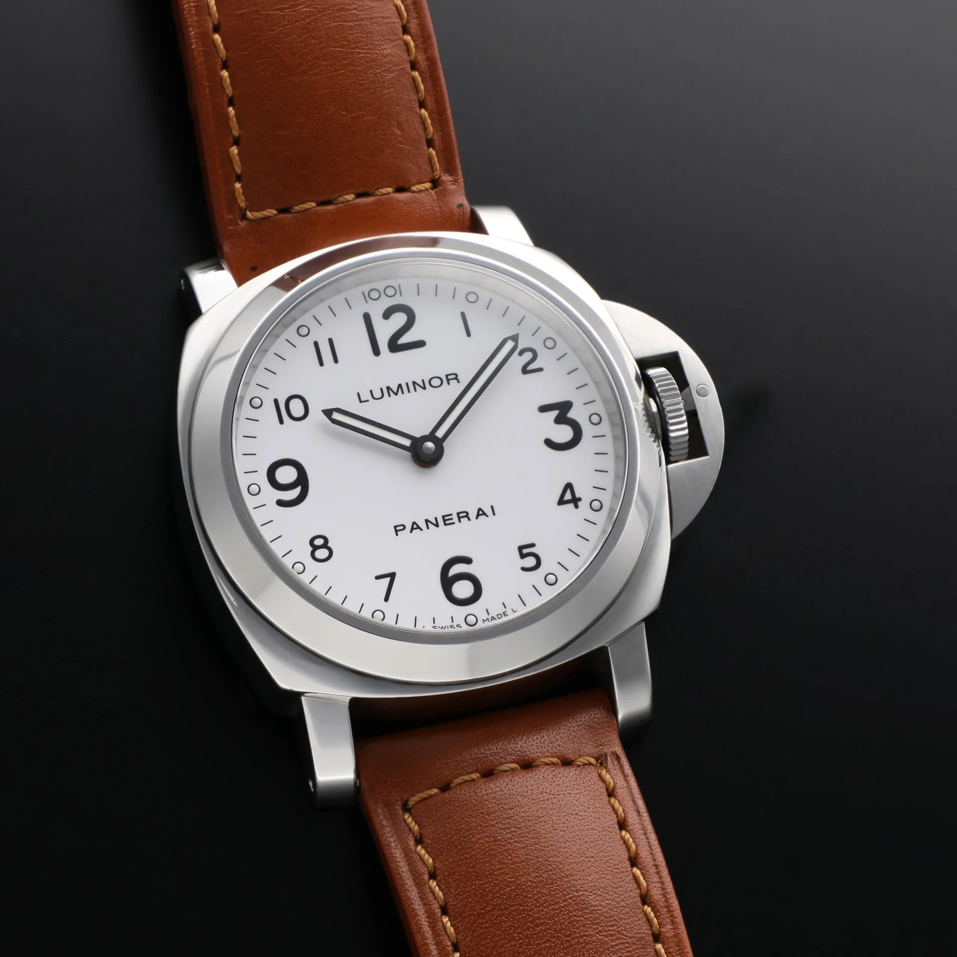 Panerai Luminor PAM 00114 44mm Stainless steel White 2