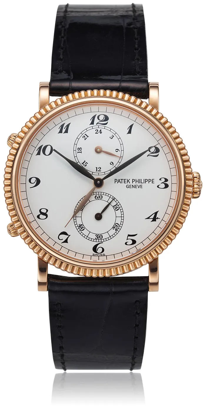 Patek Philippe Calatrava 5034R 34mm Rose gold White