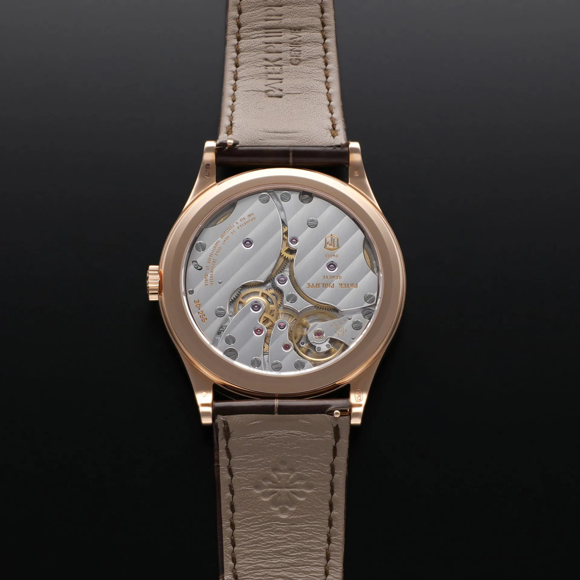 Patek Philippe Calatrava 6119R-001 39mm Rose gold Silvered 3