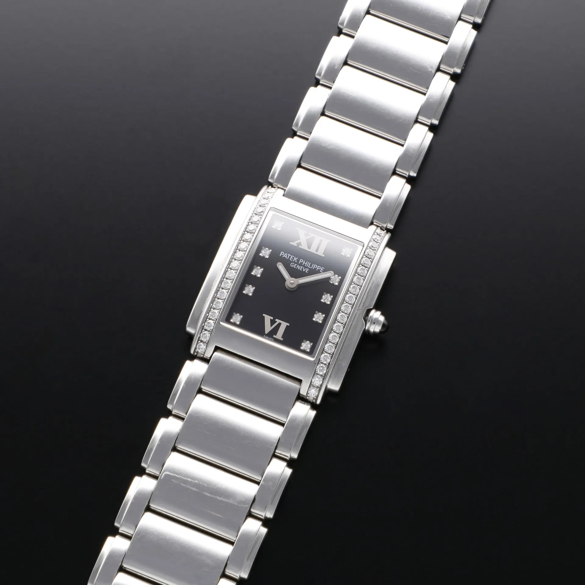 Patek Philippe Twenty~4 4910/10A-001 Stainless steel Black 1