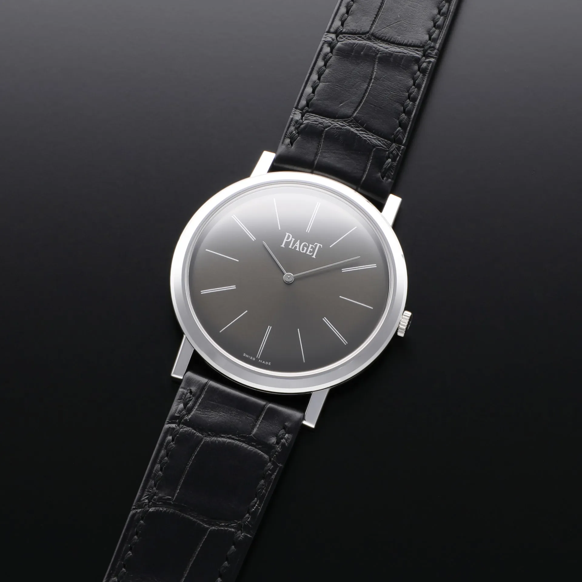 Piaget Altiplano G0A29113 38mm White gold Black 1