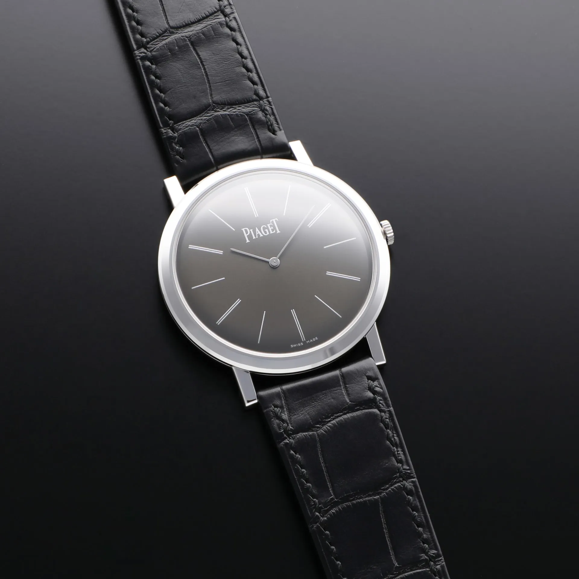 Piaget Altiplano G0A29113 38mm White gold Black 2