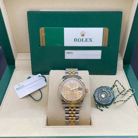 Rolex Datejust 31 178273 31mm Yellow gold and Stainless steel Champagne 13