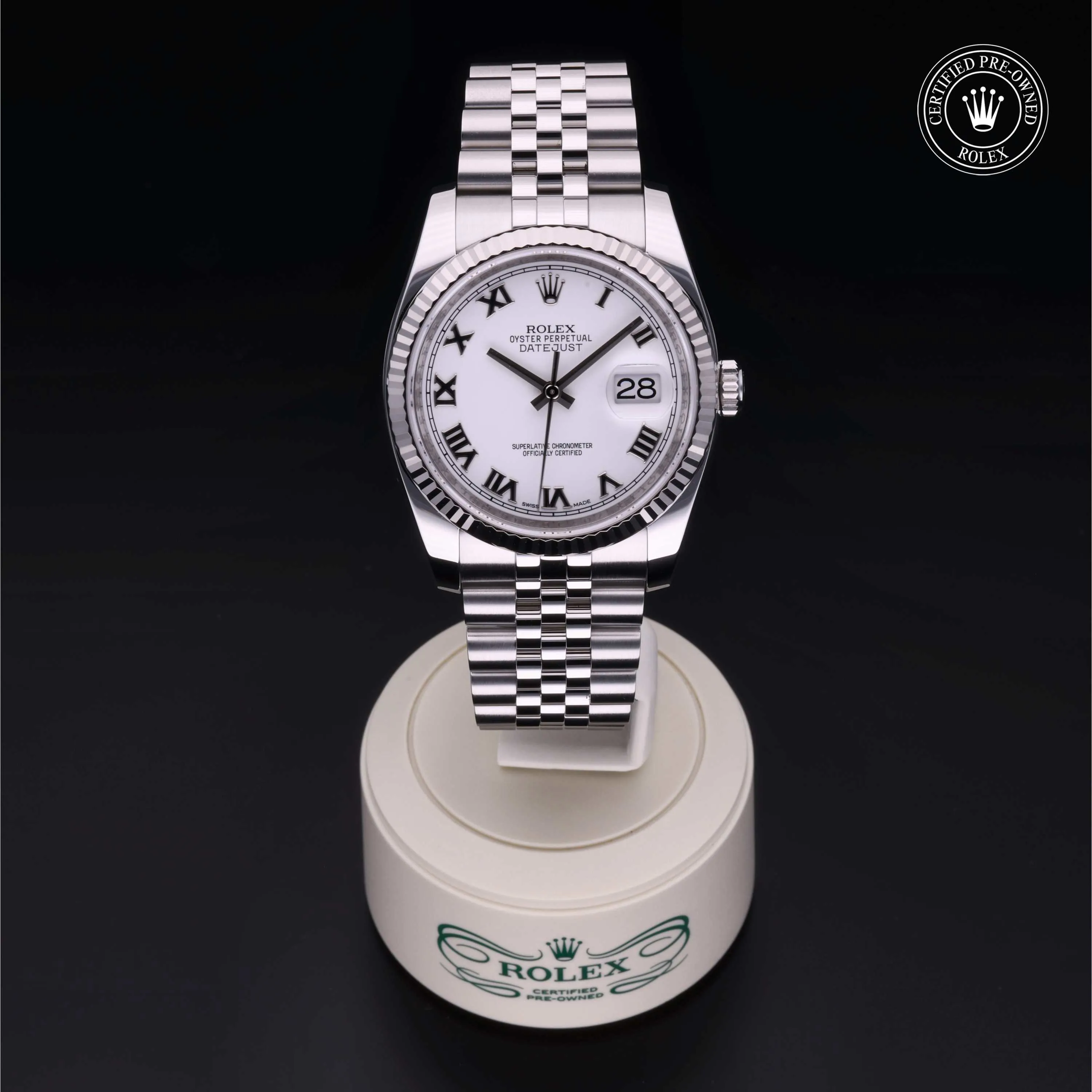 Rolex Datejust 36 116234 36mm Stainless steel White 1