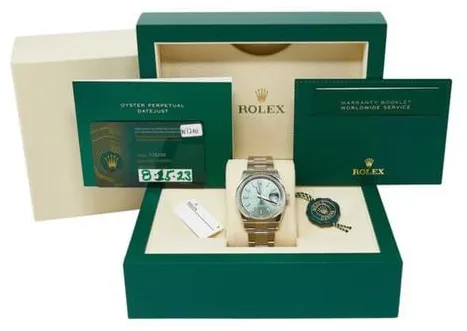 Rolex Datejust 36 126200 36mm Stainless steel Green