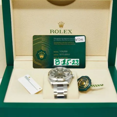 Rolex Datejust 36 126200 36mm Stainless steel Green 3