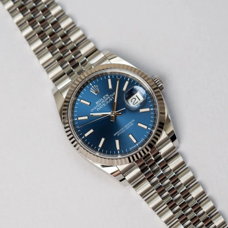 Rolex Datejust 36 126234 36mm Stainless steel Blue 1