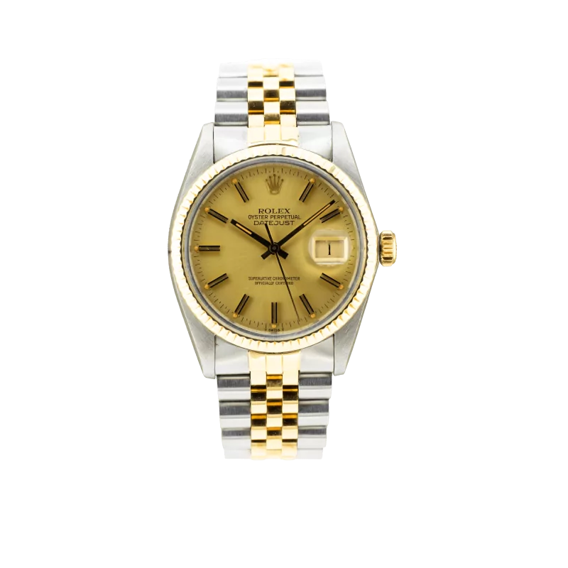 Rolex Datejust 36 16013 36mm Yellow gold and Stainless steel Gold