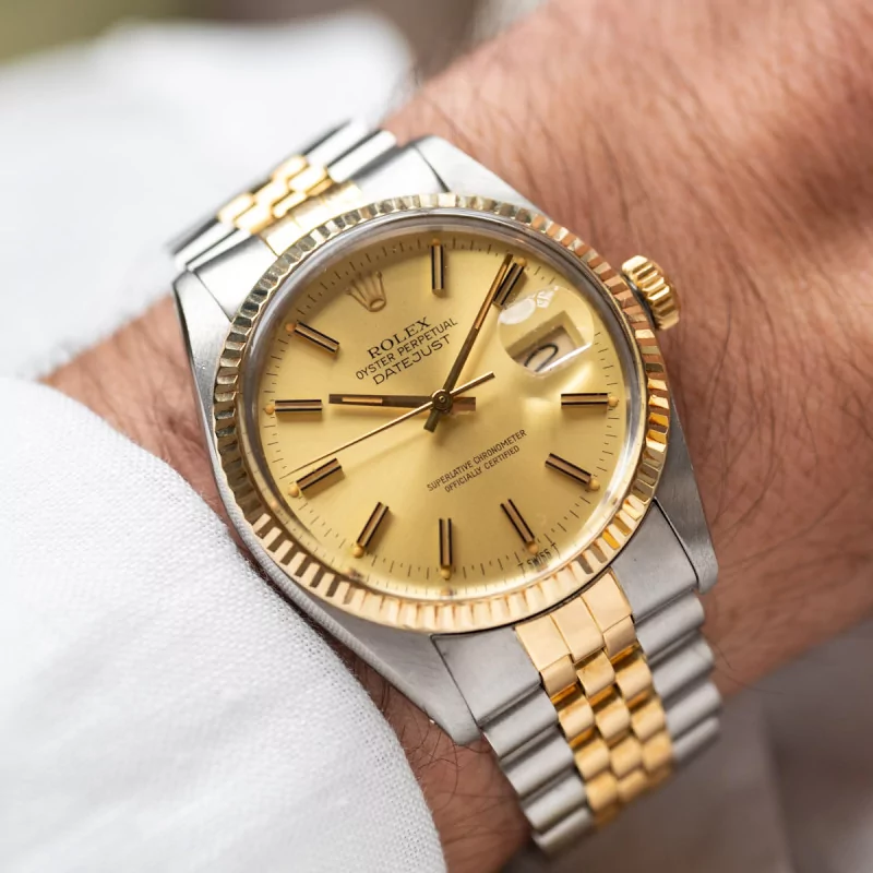 Rolex Datejust 36 16013 36mm Yellow gold and Stainless steel Gold 5