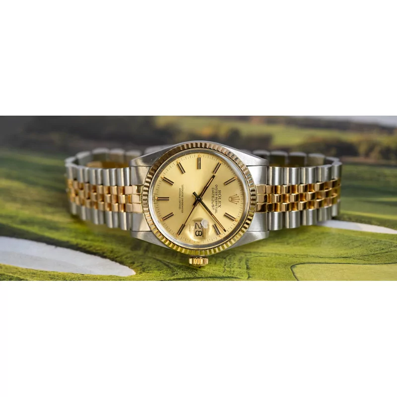 Rolex Datejust 36 16013 36mm Yellow gold and Stainless steel Gold 9