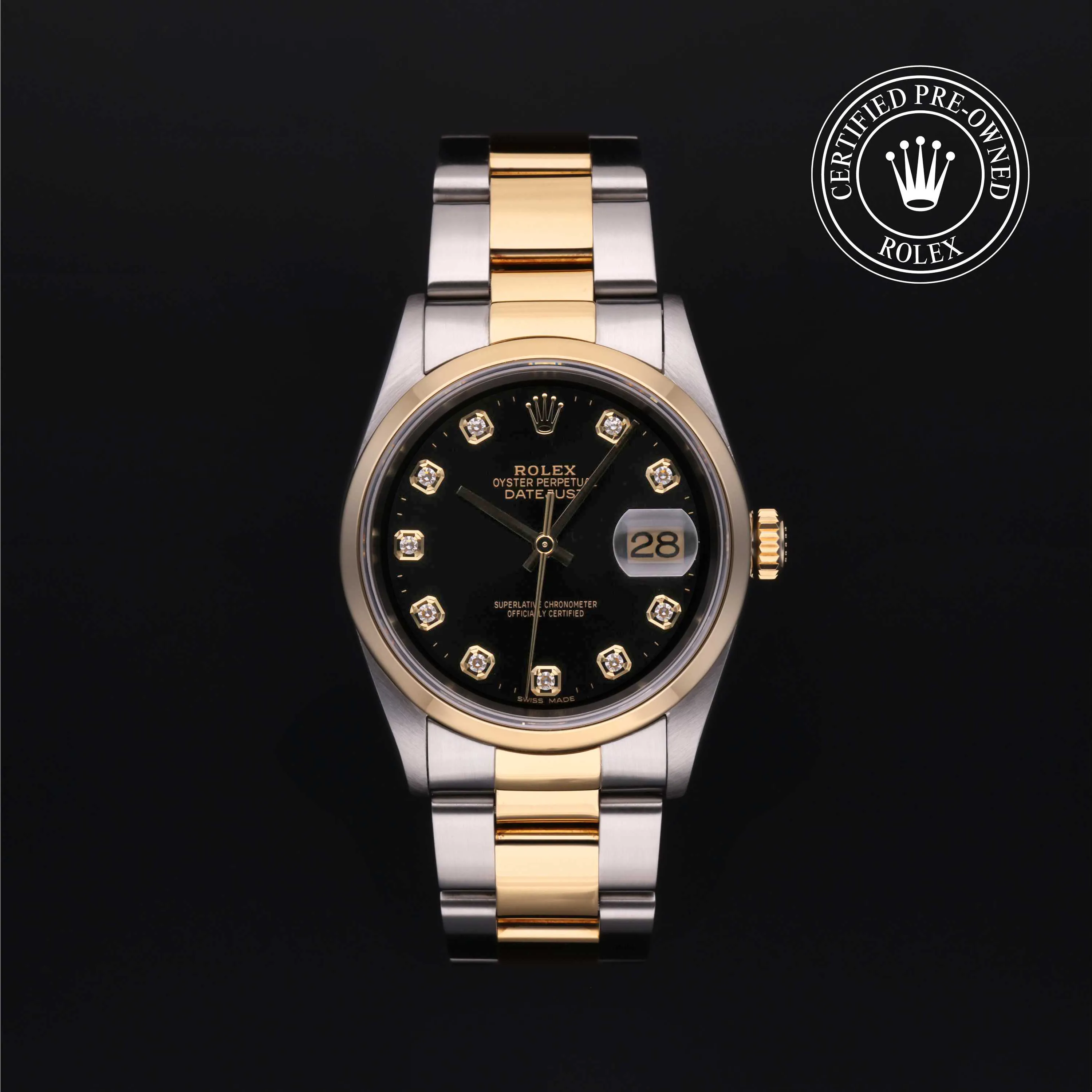 Rolex Datejust 36 16203 36mm Black