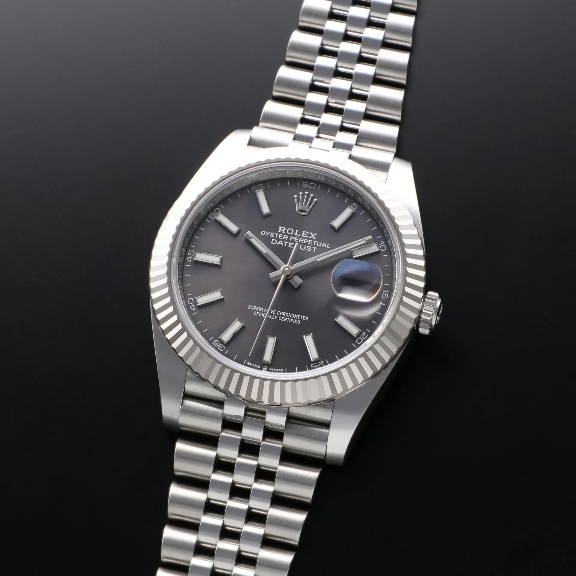 Rolex Datejust 41 126334-0014 41mm White gold and Oystersteel Gray 1