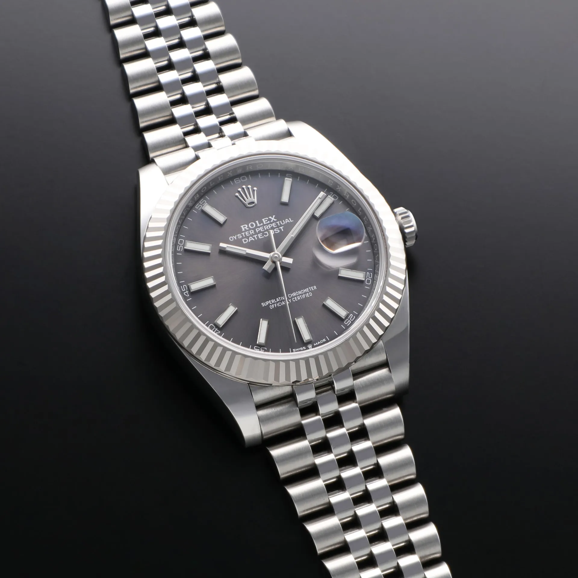 Rolex Datejust 41 126334-0014 41mm White gold and Oystersteel Gray 2