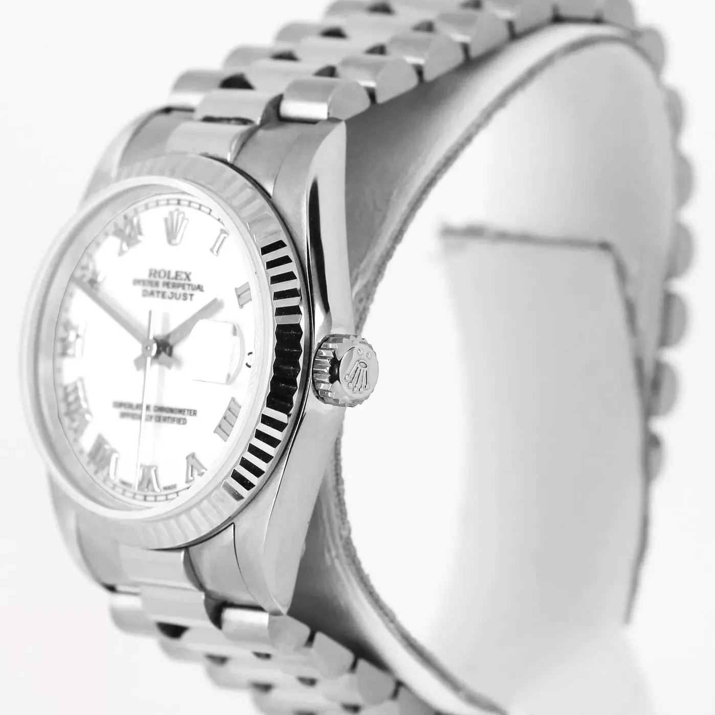 Rolex Datejust 68279 31mm White gold White 1