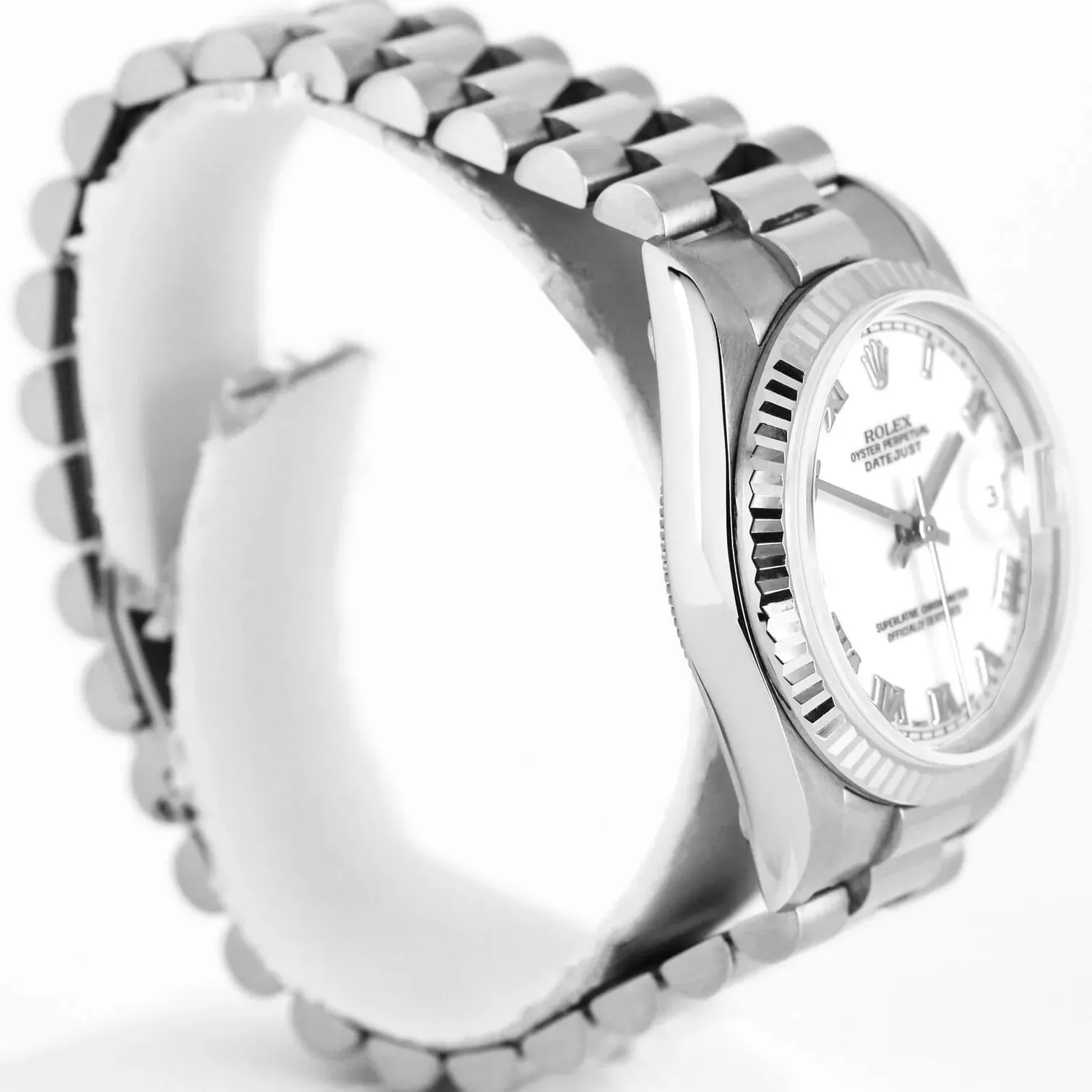 Rolex Datejust 68279 31mm White gold White 2