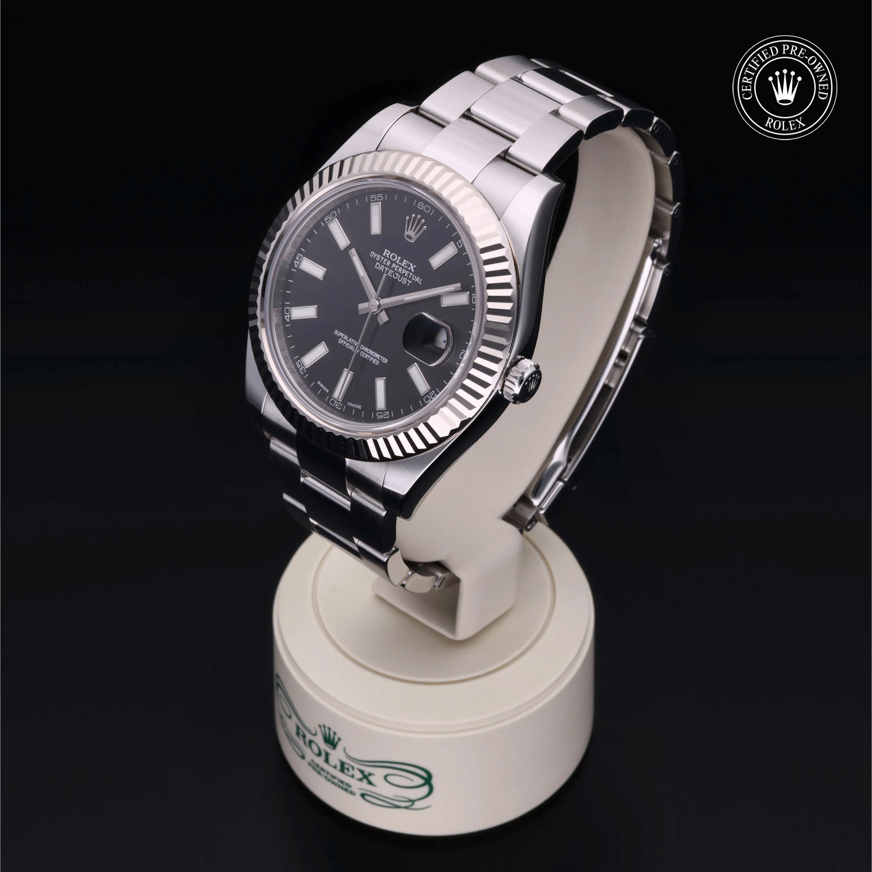 Rolex Datejust II 116334 41mm Stainless steel Black 2