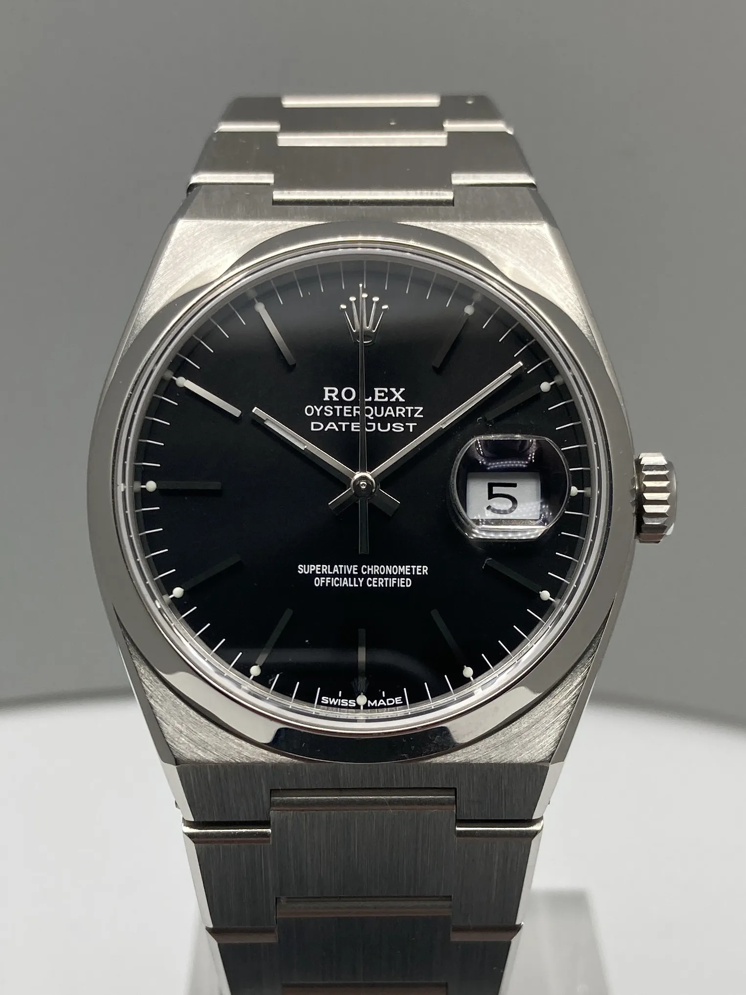 Rolex Datejust Oysterquartz 17000 36mm Stainless steel Silver