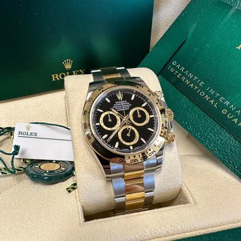 Rolex Daytona 126503 40mm Yellow gold and Stainless steel Black