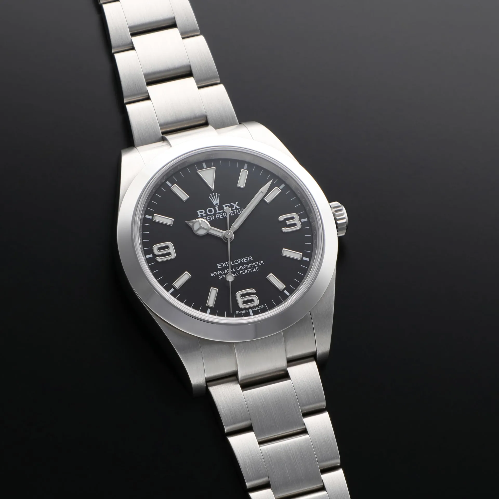 Rolex Explorer 214270-0003 39mm Stainless steel Black 2