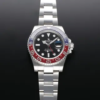 Rolex GMT-Master II 126710BLRO-0002 Stainless steel Black