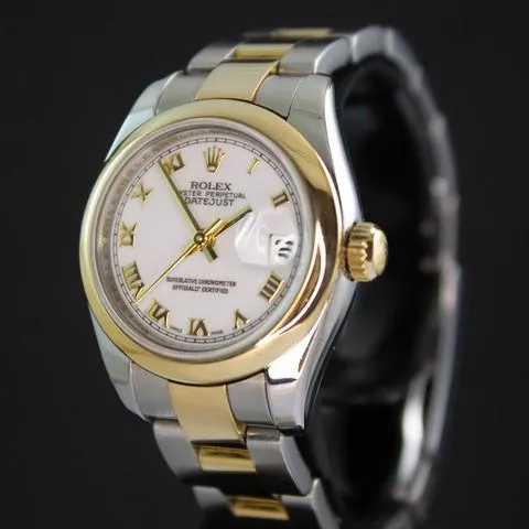 Rolex Lady-Datejust 179163 26mm Yellow gold and Stainless steel White 1