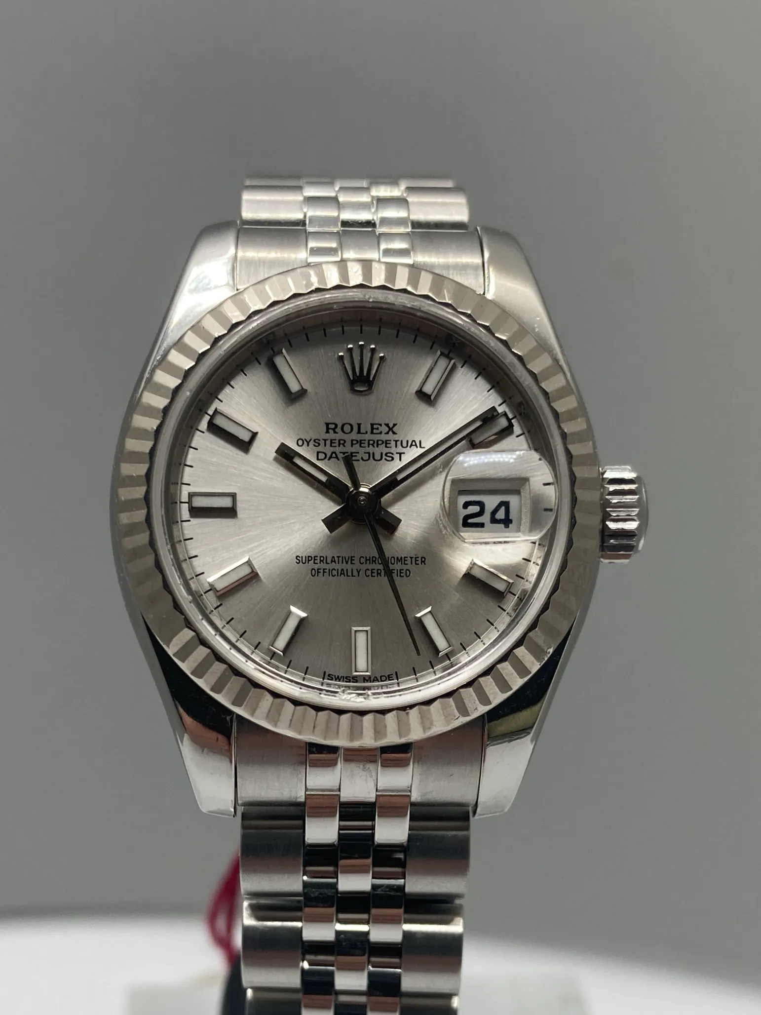 Rolex Lady-Datejust 179174 26mm Stainless steel Silver