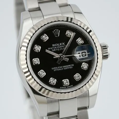 Rolex Lady-Datejust 179174G 26mm Yellow gold and Stainless steel Black 5