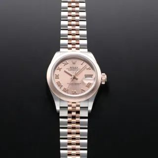 Rolex Lady-Datejust 279161-0001 Rose gold and Stainless steel