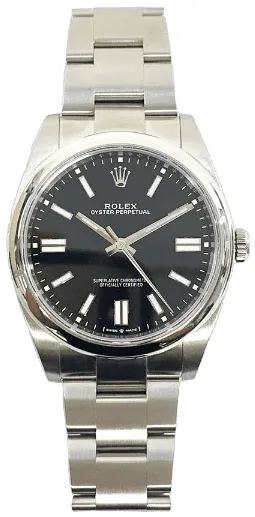 Rolex Oyster Perpetual 124300-0002 41mm Oystersteel Black