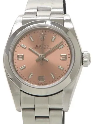 Rolex Oyster Perpetual 76080 25mm Stainless steel Rose