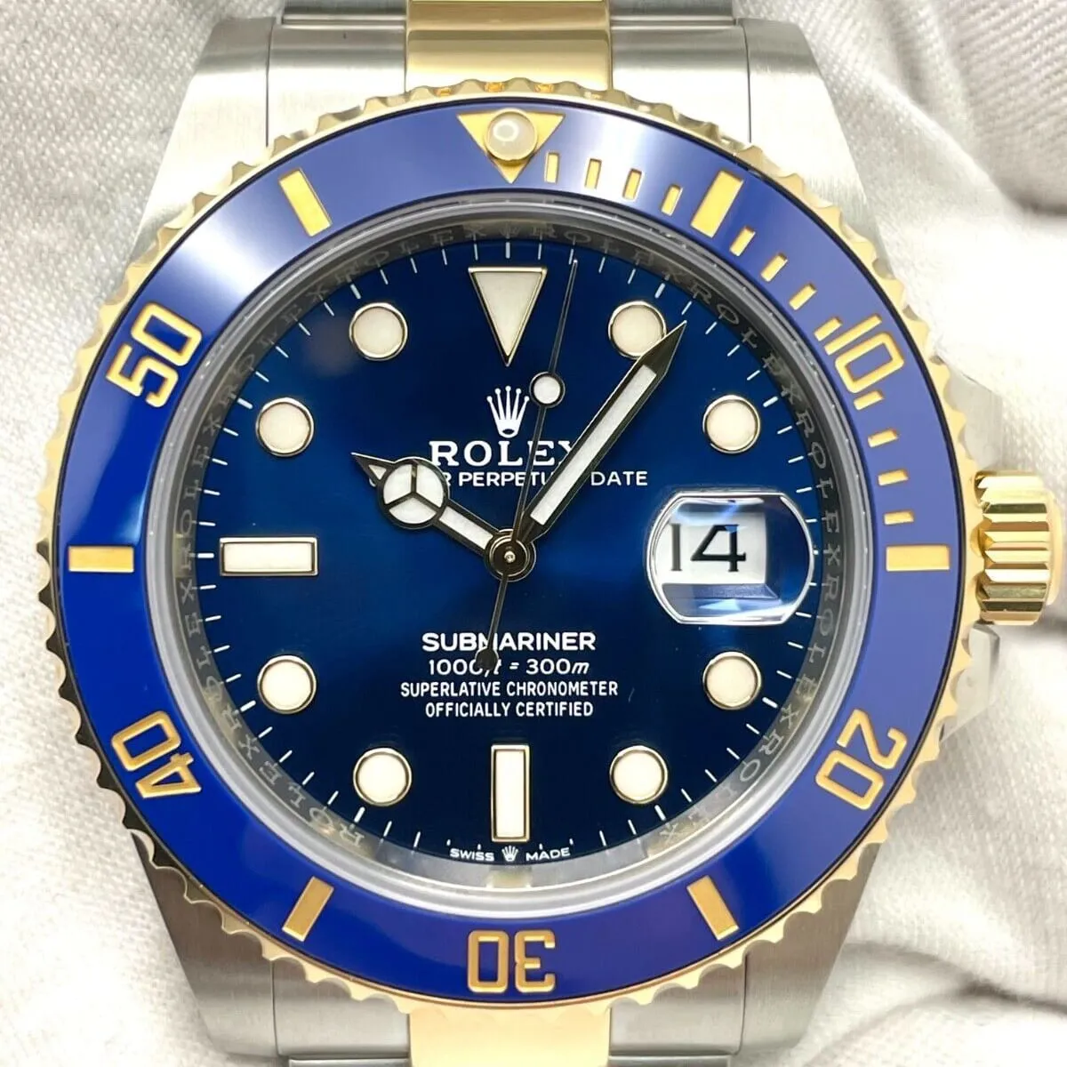 Rolex Submariner 126613LB-0002 41mm Yellow gold and Oystersteel Blue