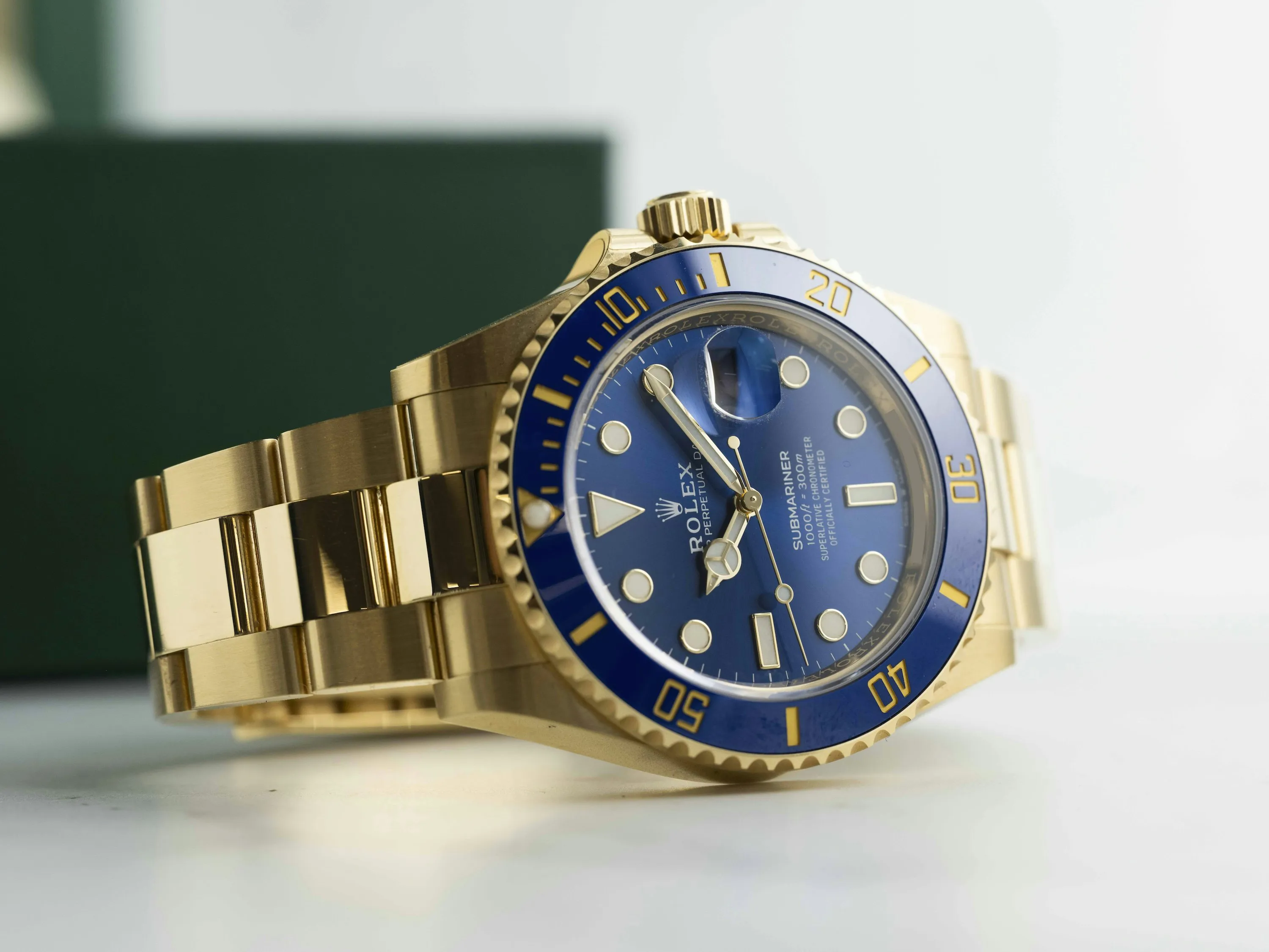 Rolex Submariner 126618LB 41mm Yellow gold Blue 1