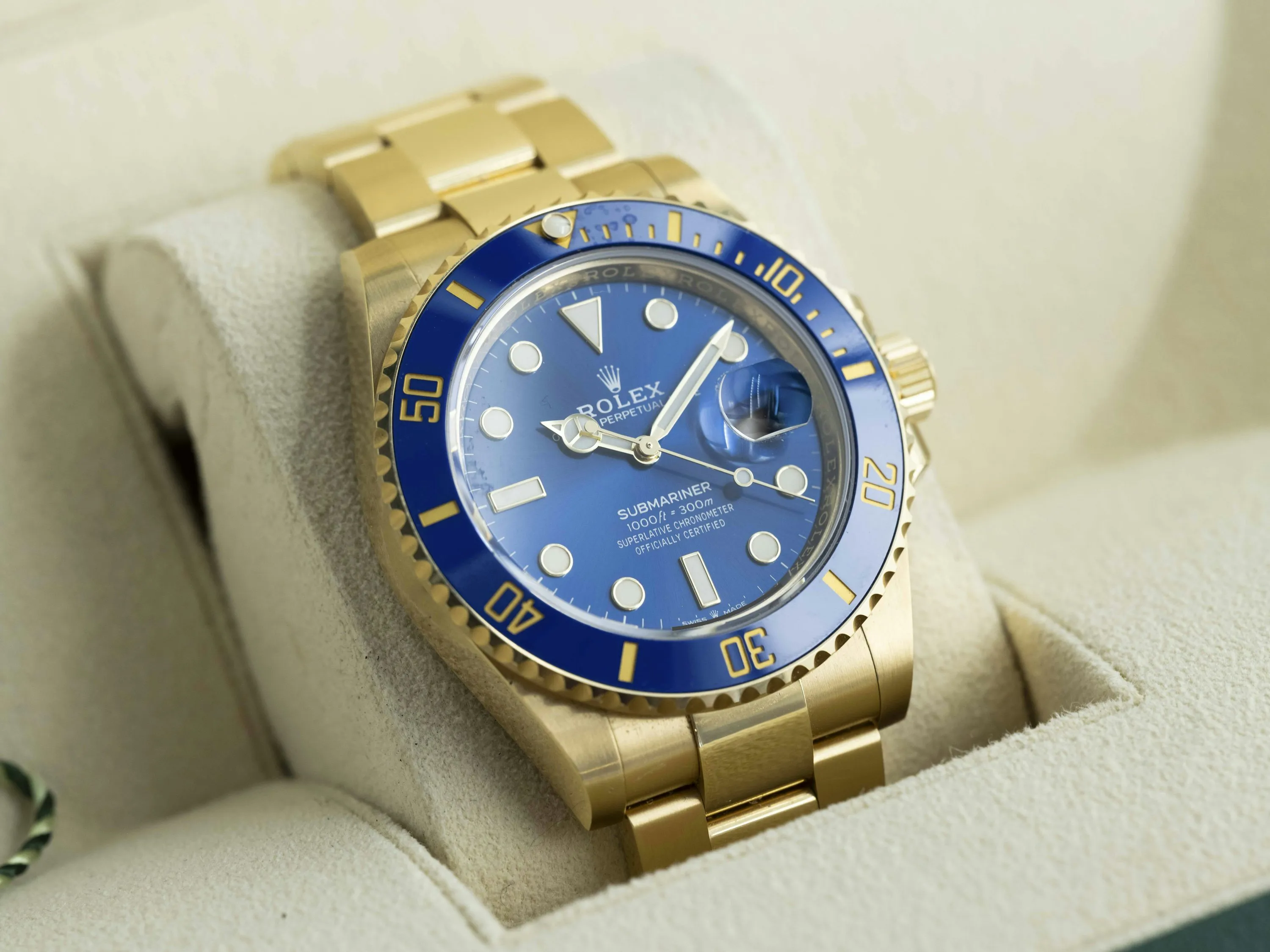 Rolex Submariner 126618LB 41mm Yellow gold Blue 2