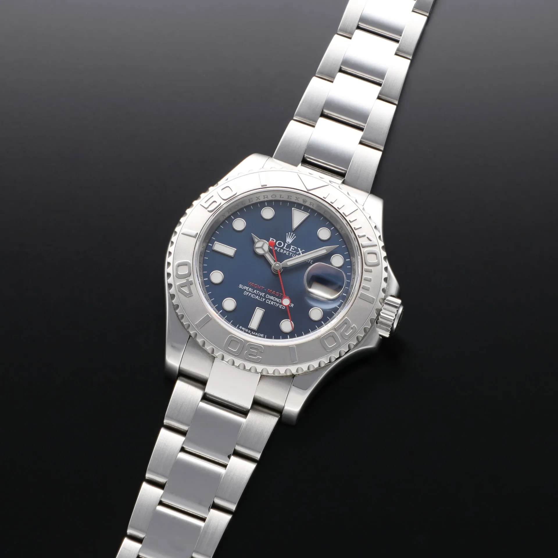 Rolex Yacht-Master 116622-0001 40mm Platinum Blue 1