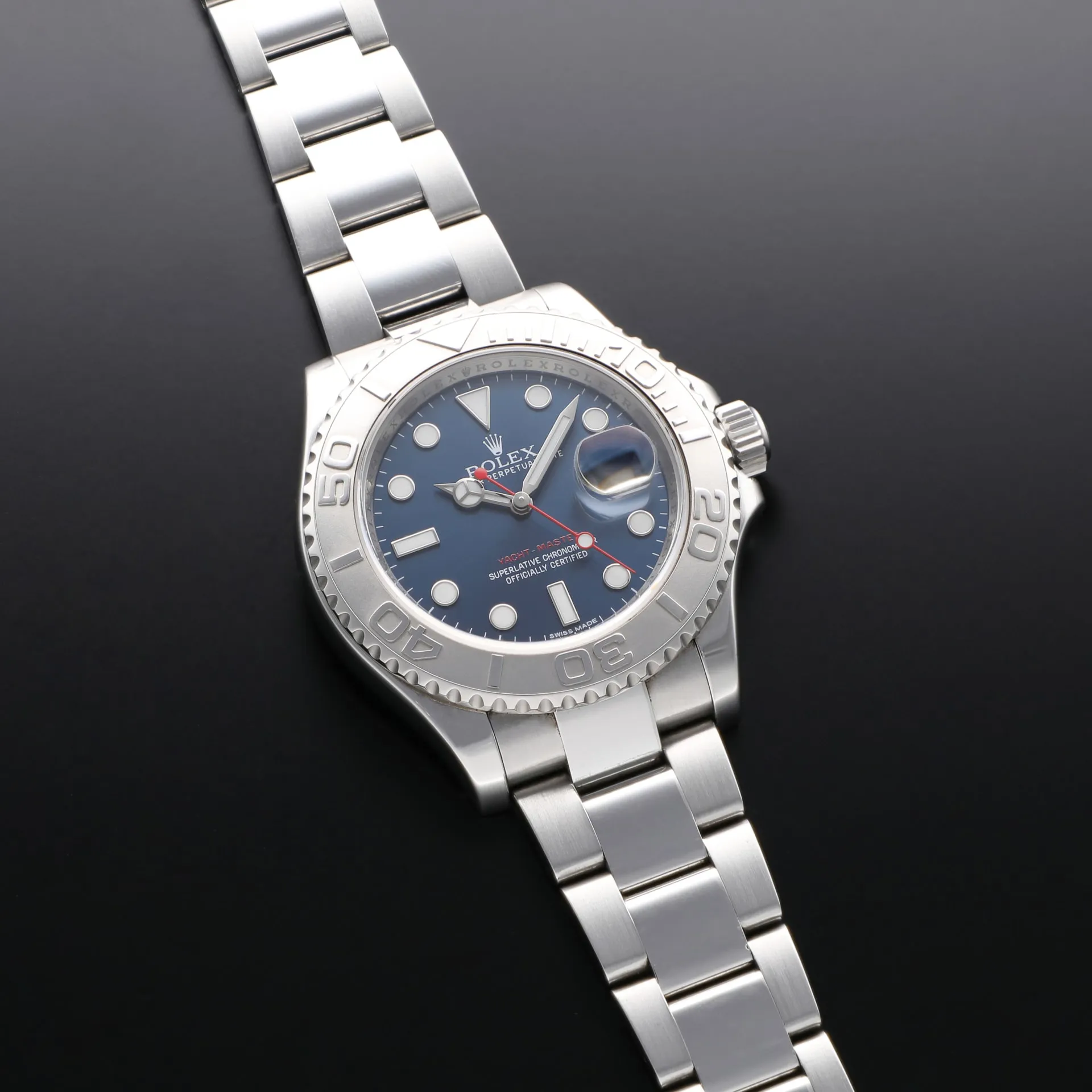 Rolex Yacht-Master 116622-0001 40mm Platinum Blue 2