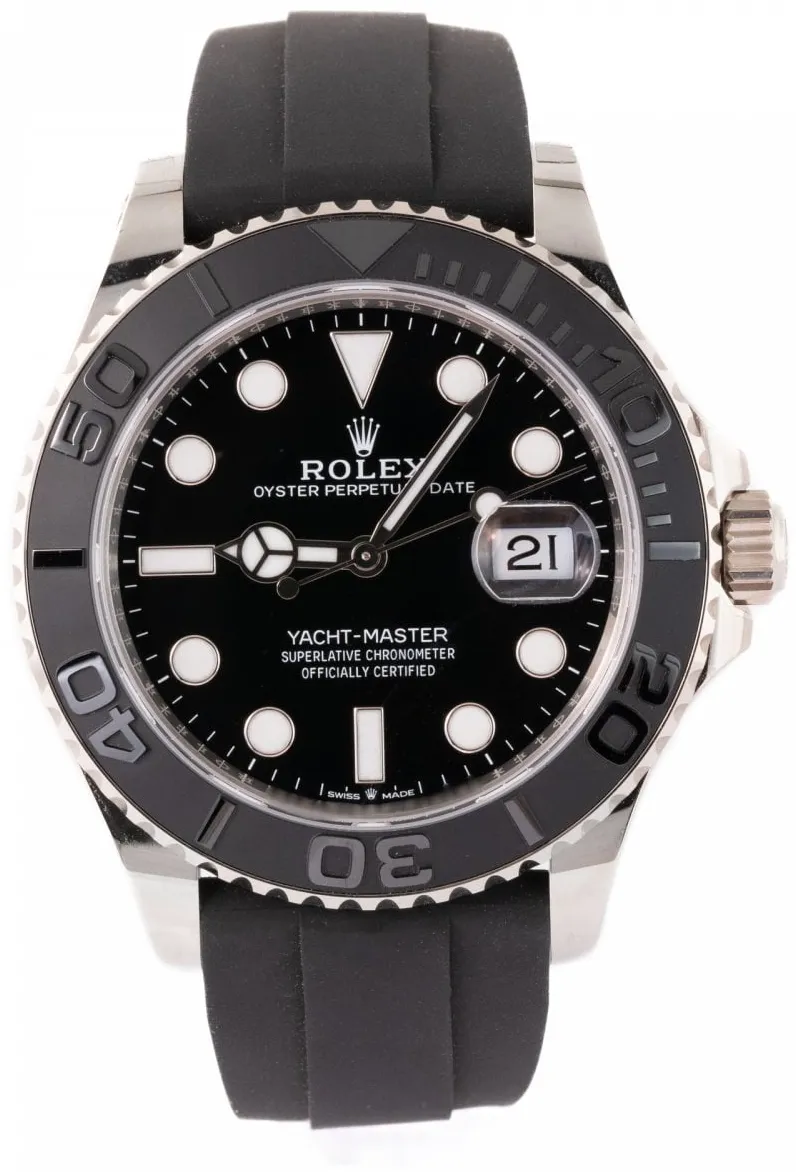 Rolex Yacht-Master 42 226659 42mm White gold Black