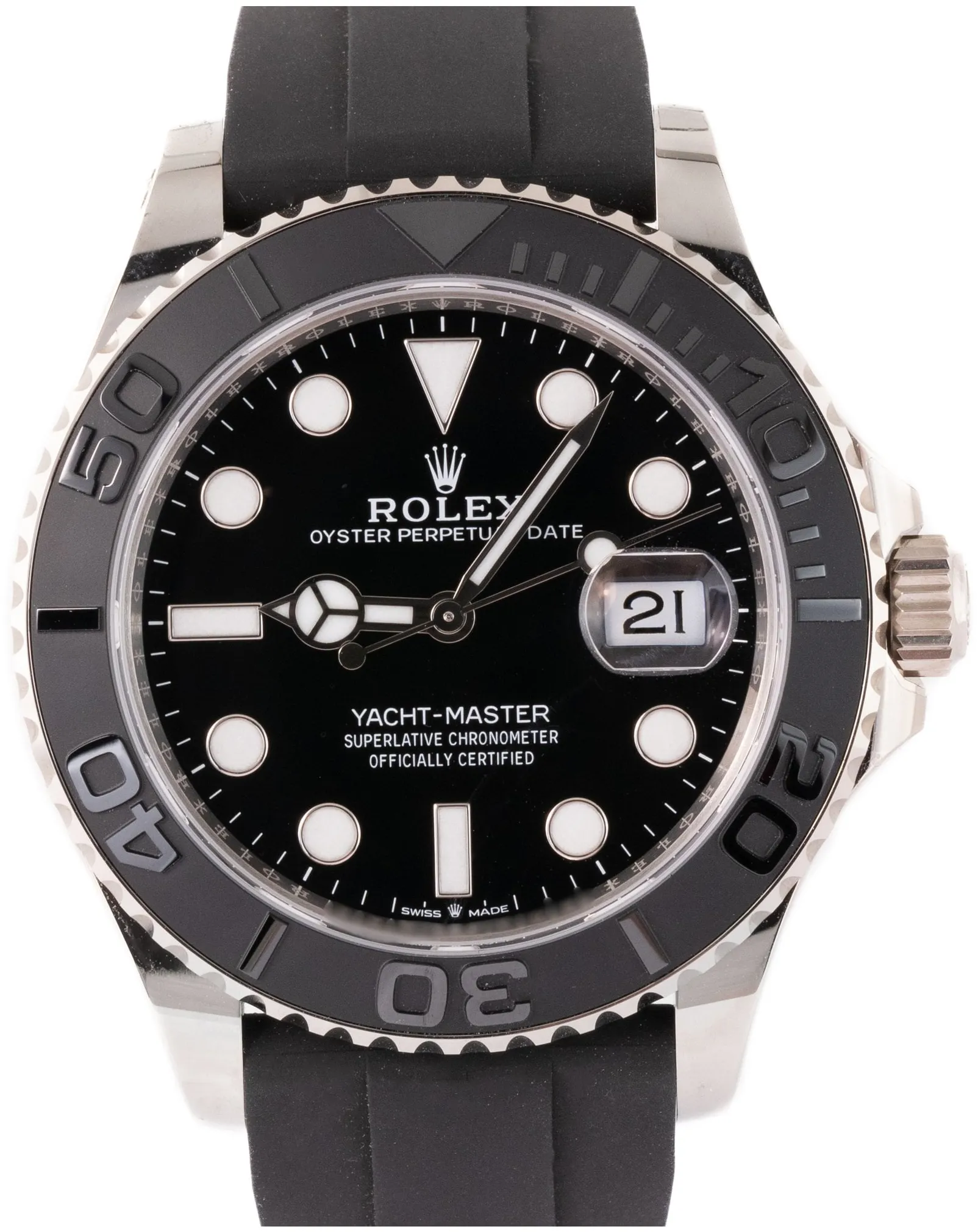 Rolex Yacht-Master 42 226659 42mm White gold Black 4