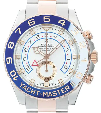 Rolex Yacht-Master II 116681 44mm Yellow gold and Stainless steel White