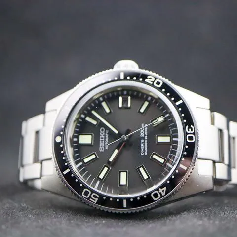 Seiko Marinemaster SLA017 40mm Stainless steel Black