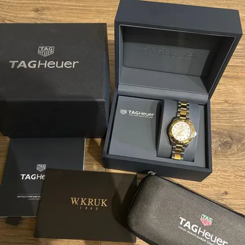 TAG Heuer Aquaracer WAY1351.BD0917 32mm Yellow gold and Stainless steel White 11