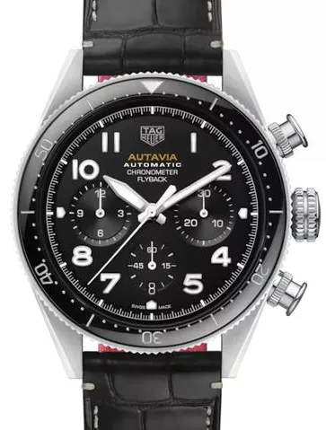 TAG Heuer Autavia CBE511A.FC8279 42mm Stainless steel Black