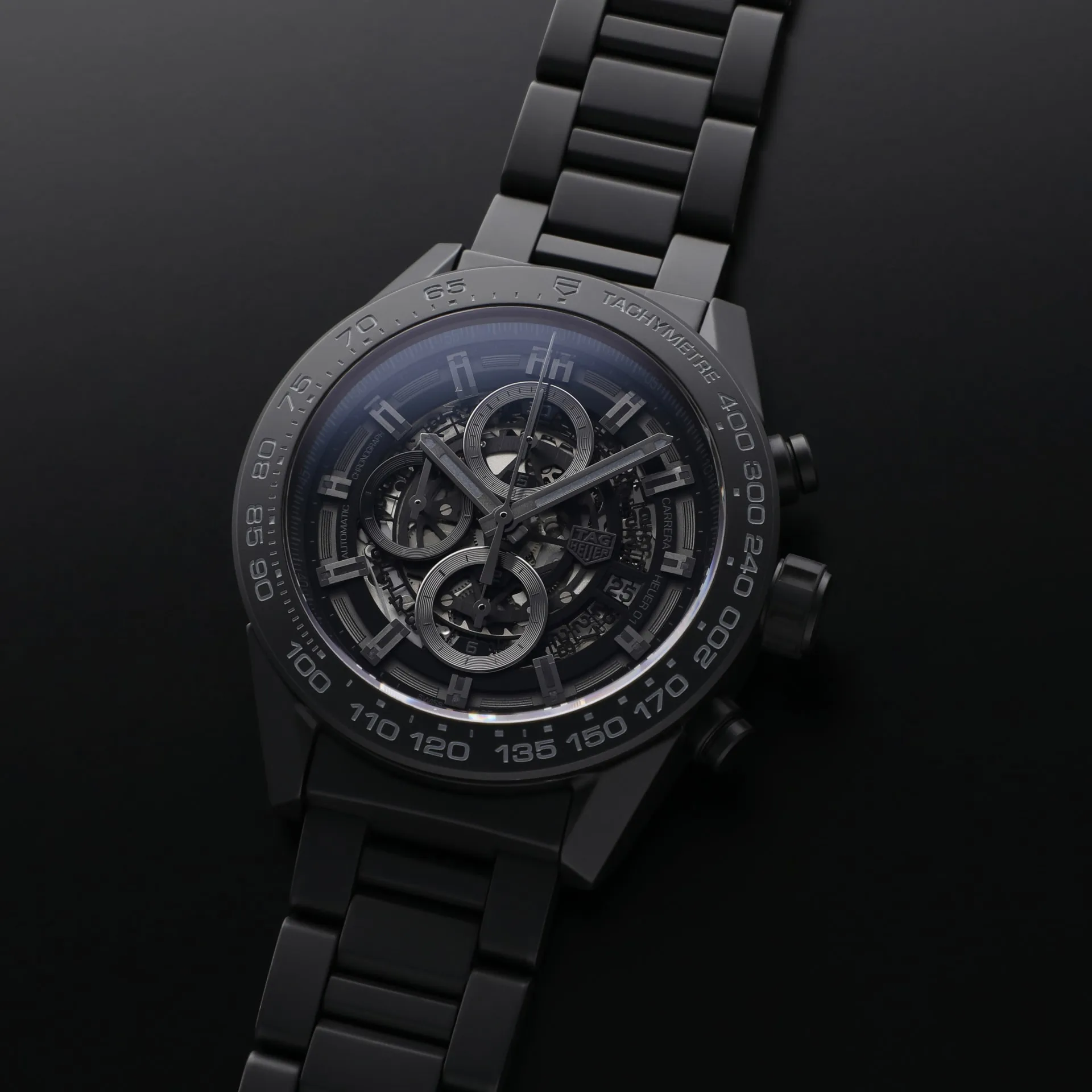 TAG Heuer Carrera CAR2A91.BH0742 45mm Ceramic Skeleton 1