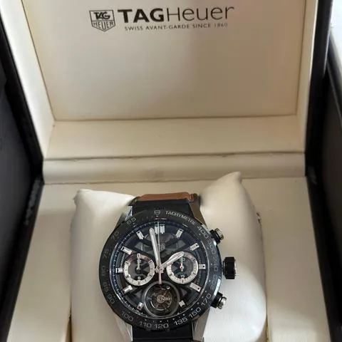 TAG Heuer Carrera CAR5A8Y.FC6377 45mm Titanium Black 3