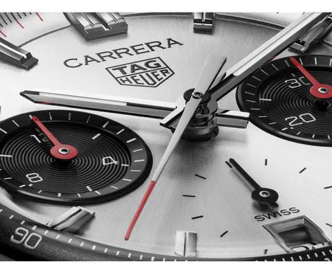 TAG Heuer Carrera CBS2216.BA0041 39mm Stainless steel White 4