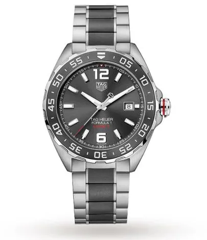 TAG Heuer Formula 1 Calibre 5 WAZ2011.BA0843 43mm Ceramic and Stainless steel Gray