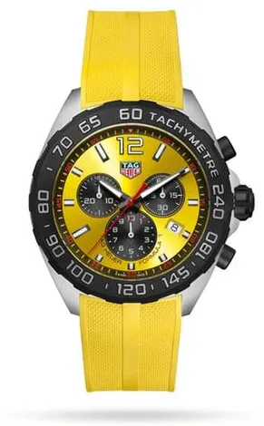 TAG Heuer Formula 1 CAZ101AM.FT8054 43mm Stainless steel Yellow