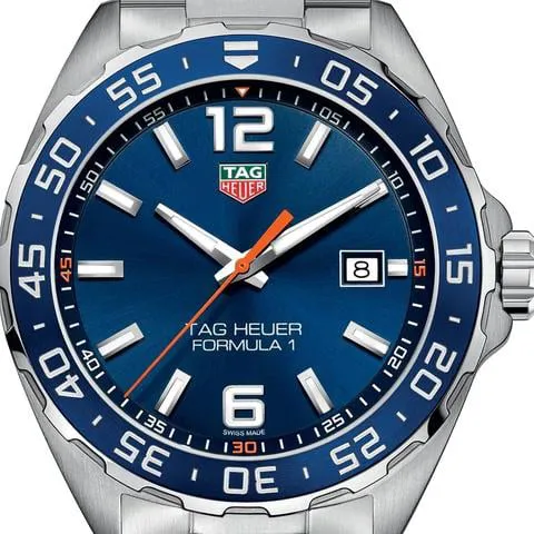 TAG Heuer Formula 1 Quartz WAZ1010.BA0842 43mm Stainless steel Blue