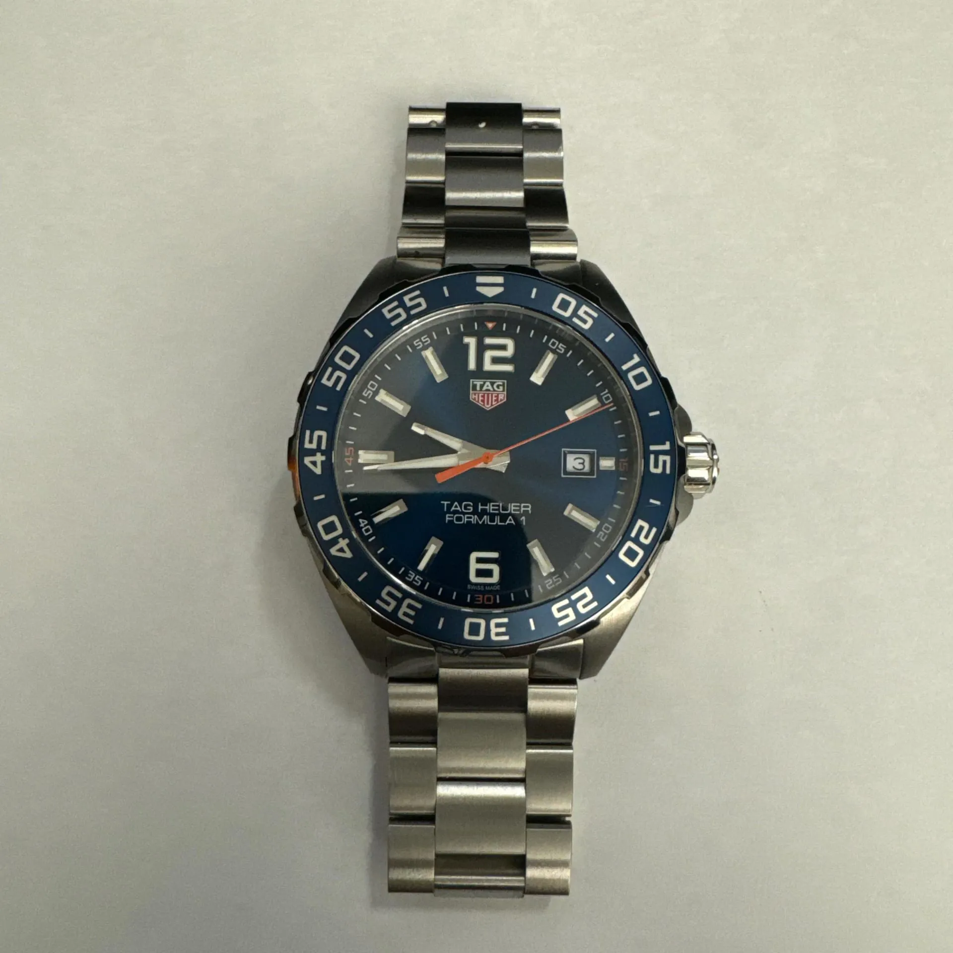 TAG Heuer Formula 1 Quartz WAZ1010.BA0842 43mm Stainless steel Blue